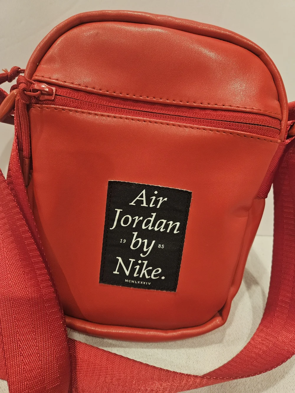 Nike Air Jordan Red Crossbody Bag